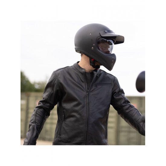 Oxford Henlow Leather Motorcycle Jacket at JTS Biker Clothing